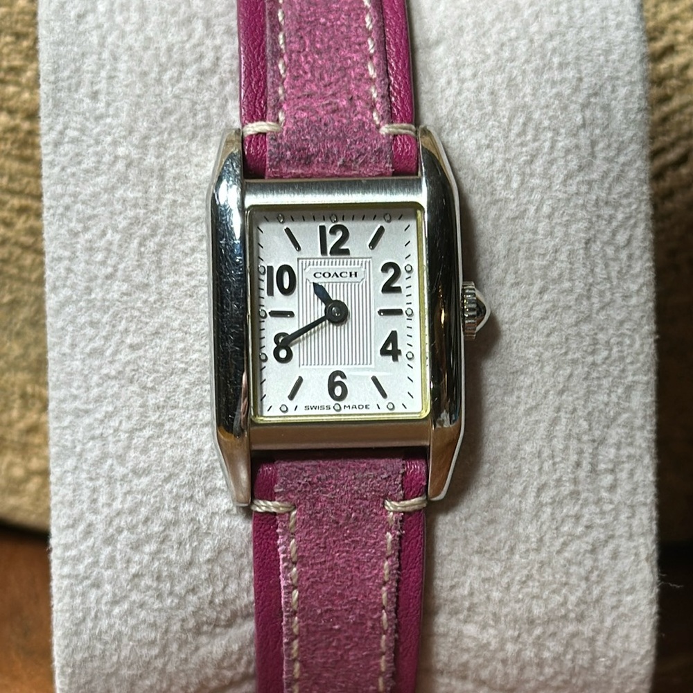 COACH 0241 Women’s Tank Watch